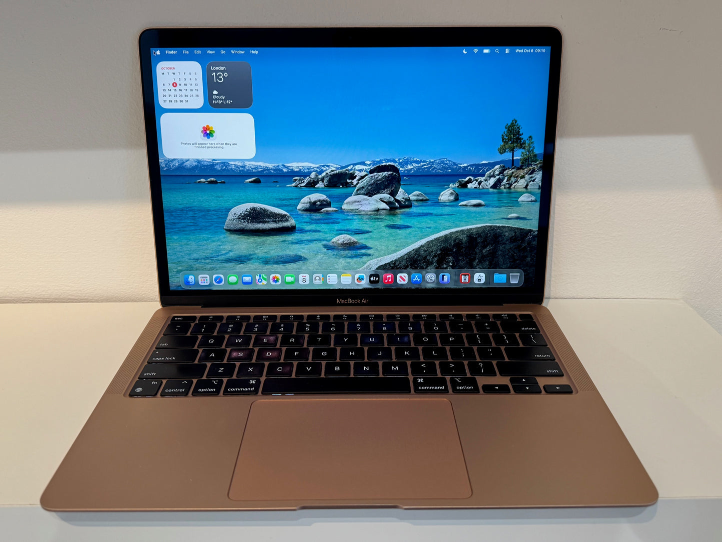 MacBook Air 13-inch M1 (Rose Gold 2020) 8gb, 256gb Grade B