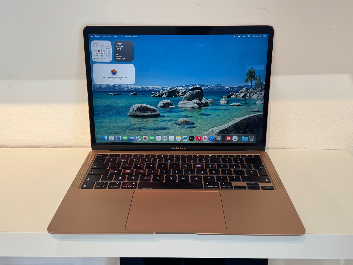 MacBook Air 13-inch M1 (Rose Gold 2020) 8gb, 256gb Grade B