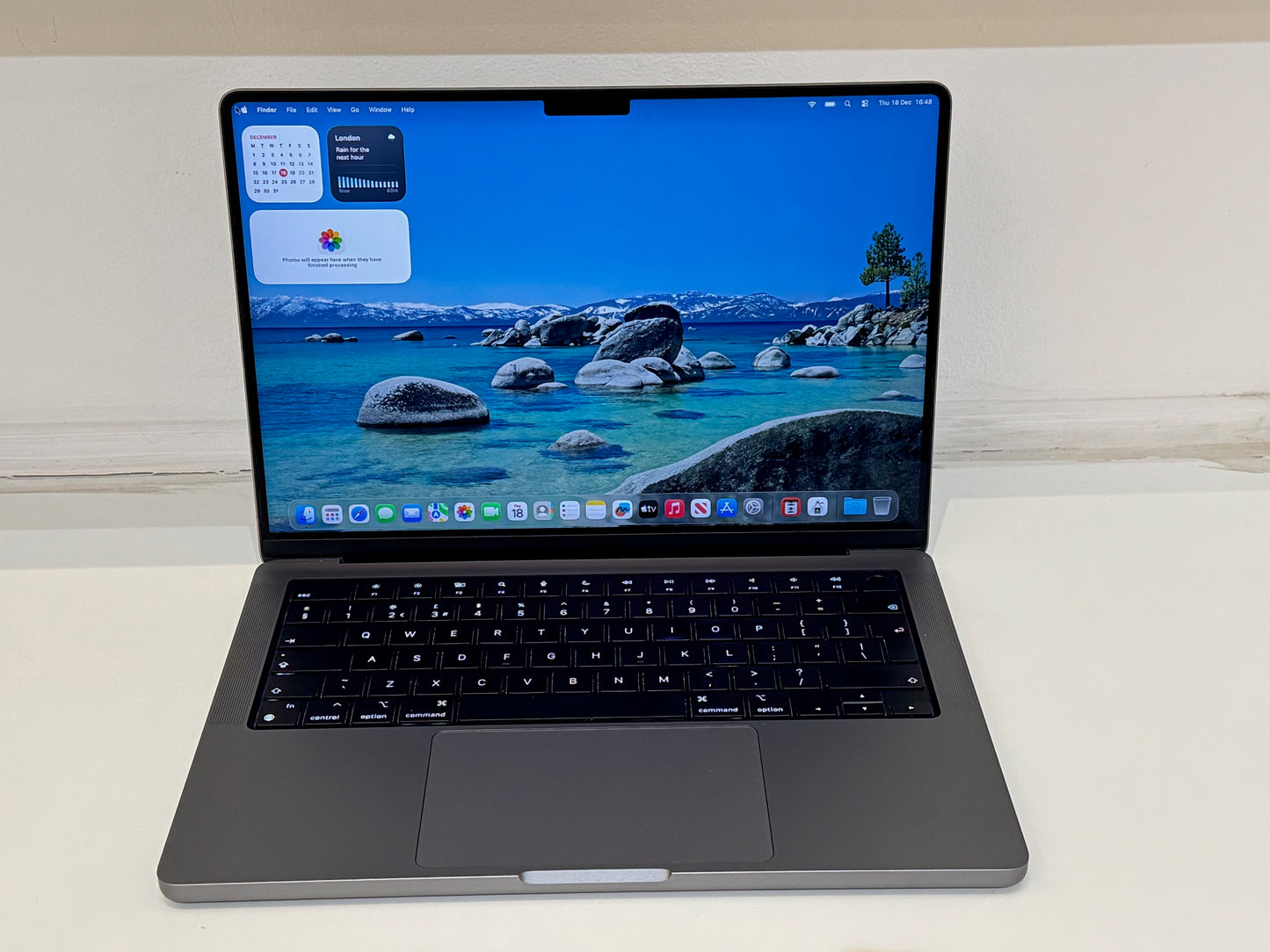 MacBook Pro 14-Inch M1 Pro (Space Grey 2021) 16gb, 512gb Grade B