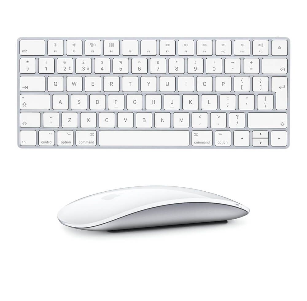 Wireless Apple Magic Keyboard & Mouse Set (only available with a purchase  of an iMac)