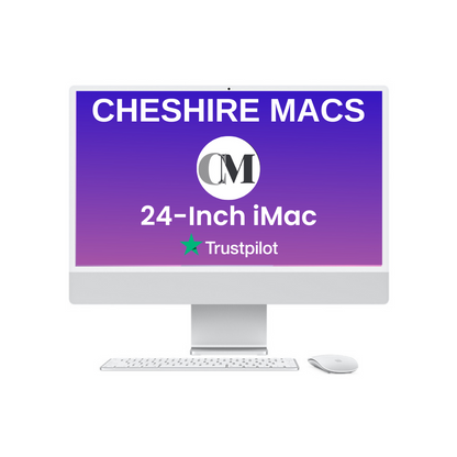 iMac 24 inch with Apple M1 Chip, 8gb, 512GB Flash, 8-Core GPU - Silver