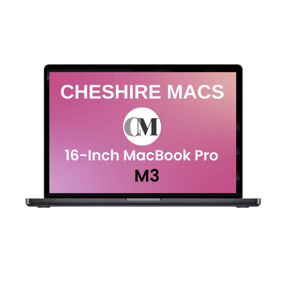 MacBook Pro 16Inch M3 pro, 36gb, 512GB, 18C GPU Space Black