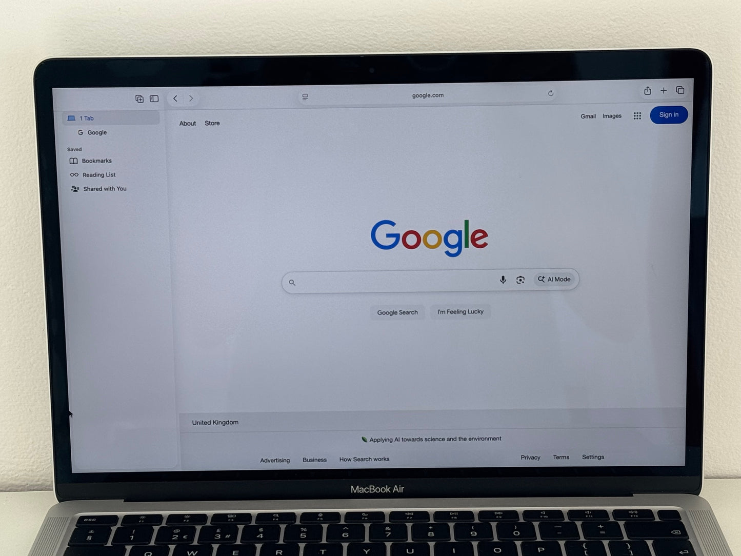 MacBook Air 13-inch M1 (Silver 2020) 8gb, 512gb Grade B