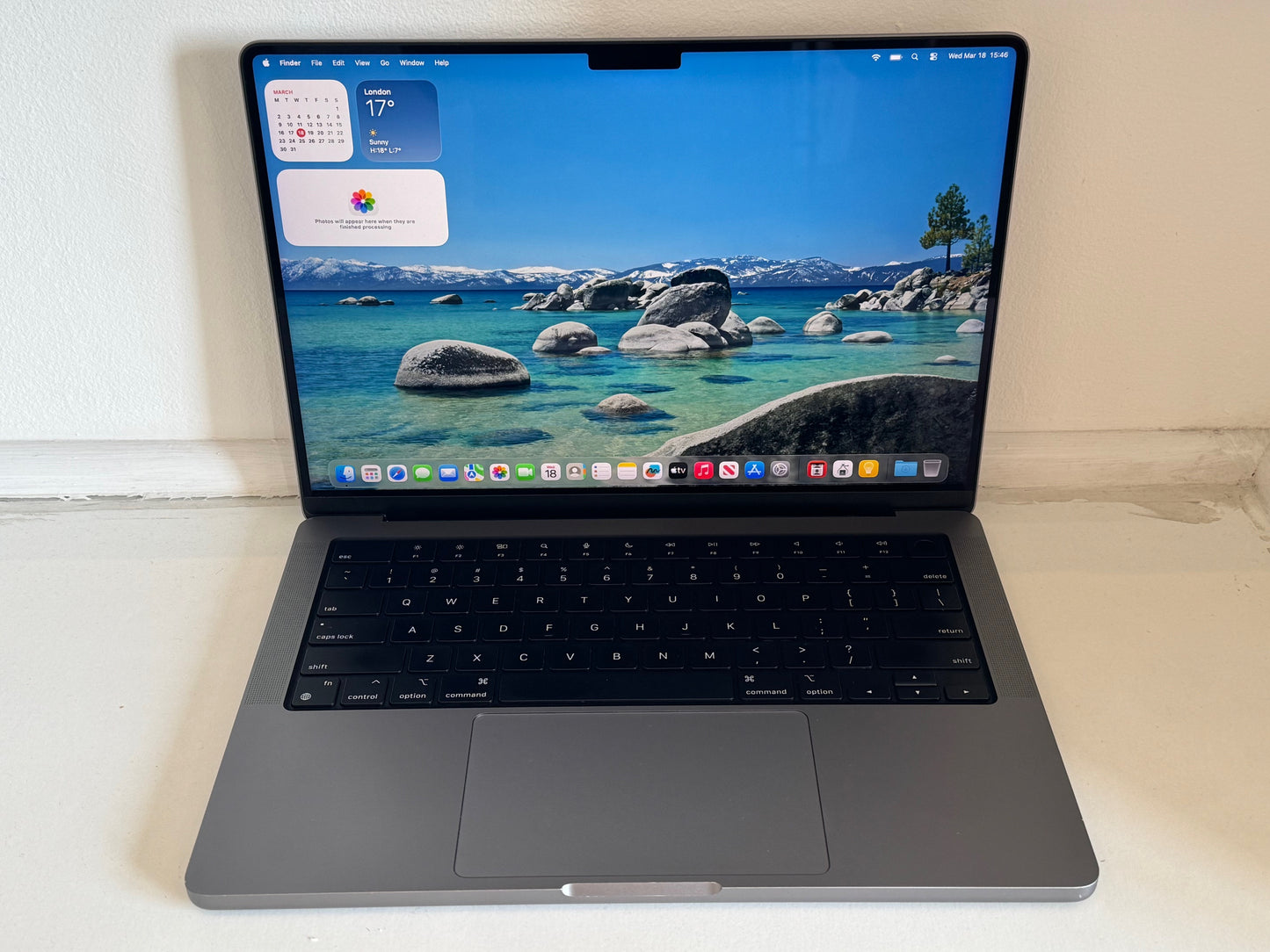 MacBook Pro 14-Inch M1 Pro (Space Grey 2021) 16gb, 512gb Grade B
