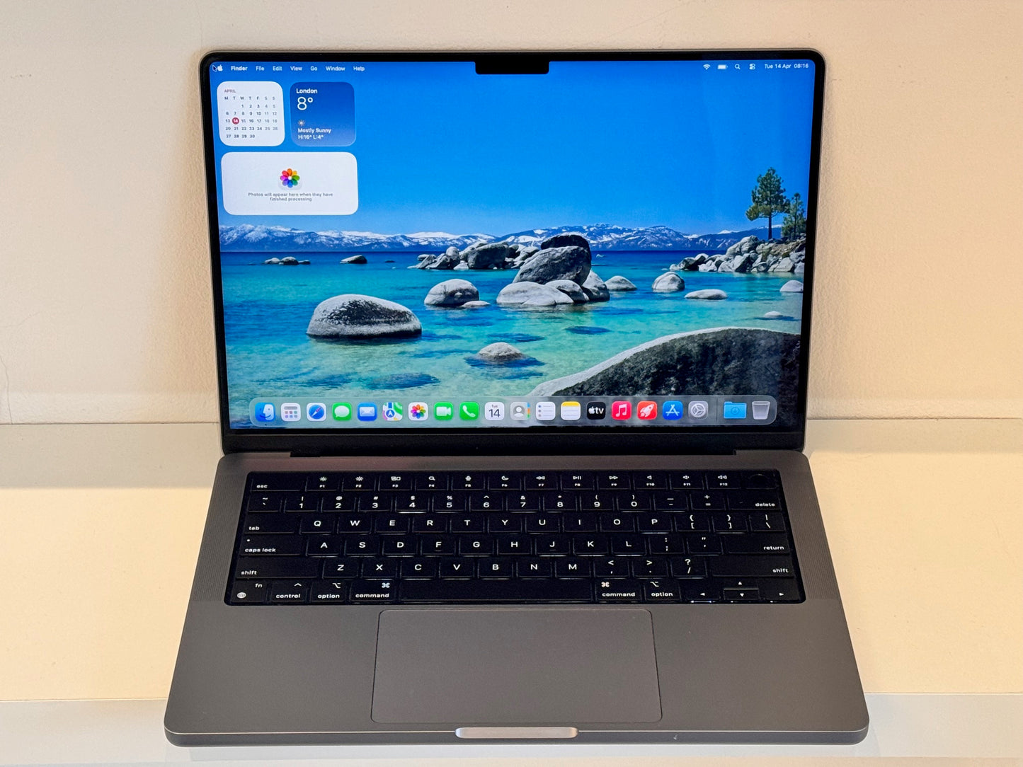 MacBook Pro 14-Inch M1 Pro (Space Grey 2021) 16gb, 512gb Grade B