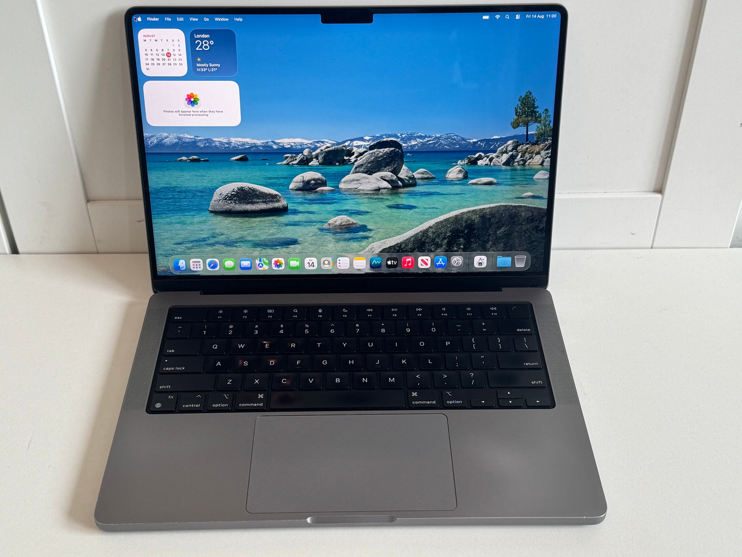 MacBook Pro 14-Inch M1 Pro (Space Grey 2021) 16gb, 512gb Grade B