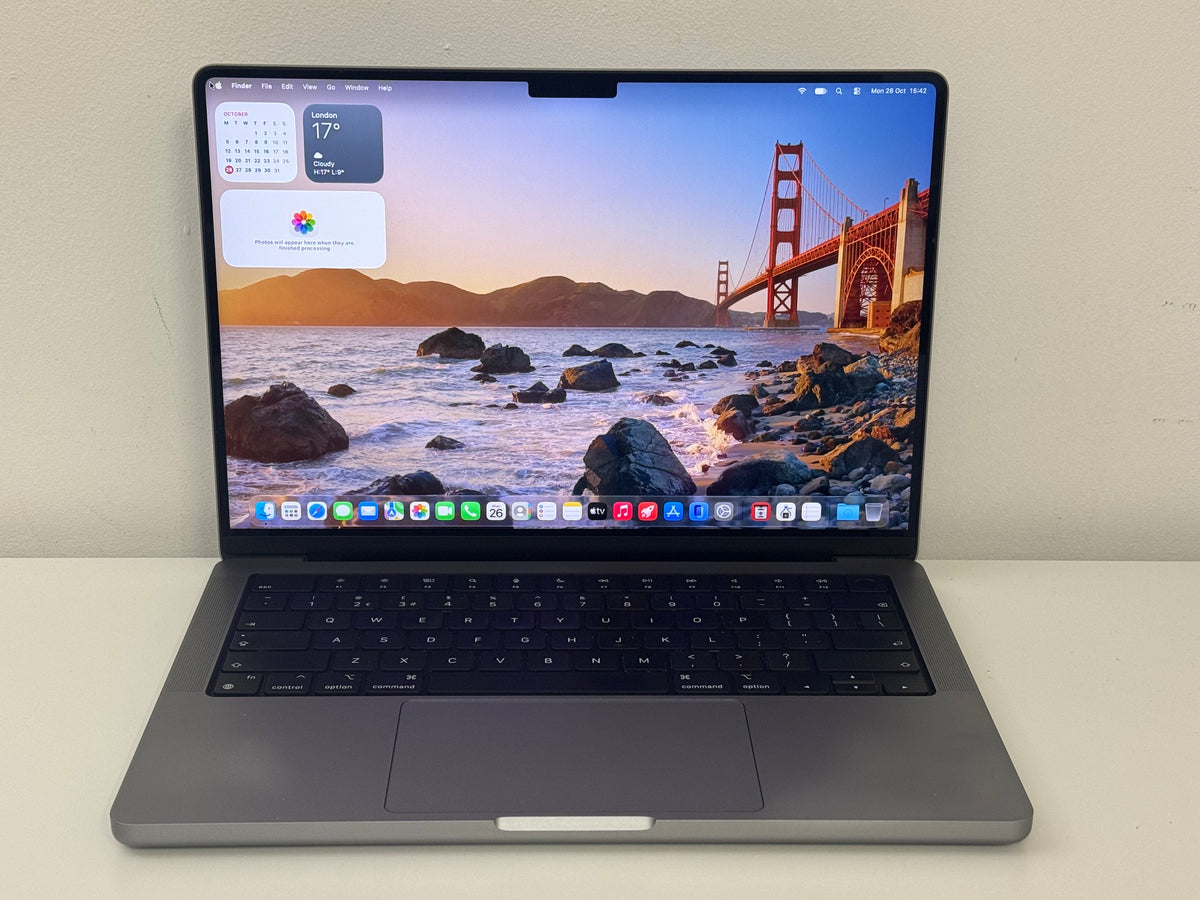 MacBook Pro 14-Inch M1 Pro (Space Grey 2021) 16gb, 512gb Grade B