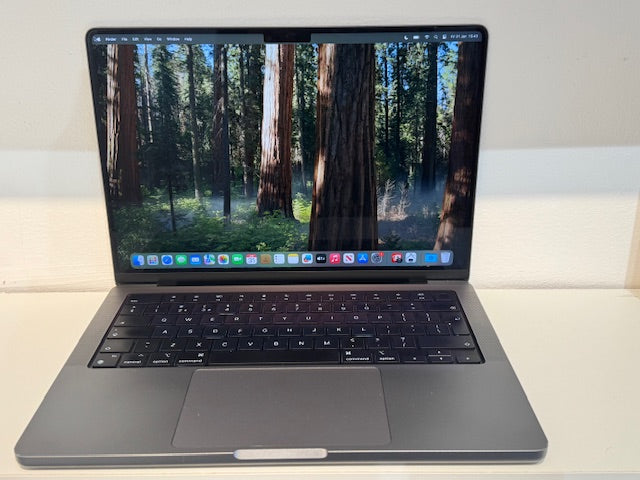 MacBook Pro 14-Inch M1 Pro, 16gb, 512gb, 14C GPU - Space Grey - 2022 Grade B