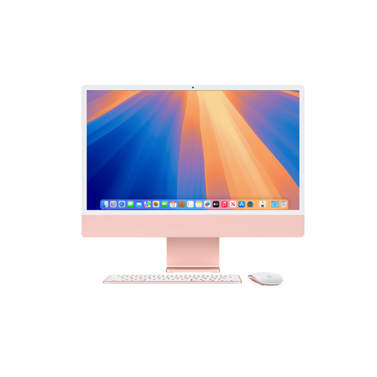 iMac 24 inch with Apple M1 (2021, Pink) 8gb, 256GB SSD, 7-Core GPU