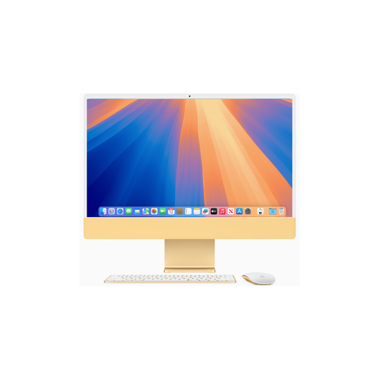 iMac 24 inch M1 (2021 Yellow) 8gb, 512GB, 8-Core GPU