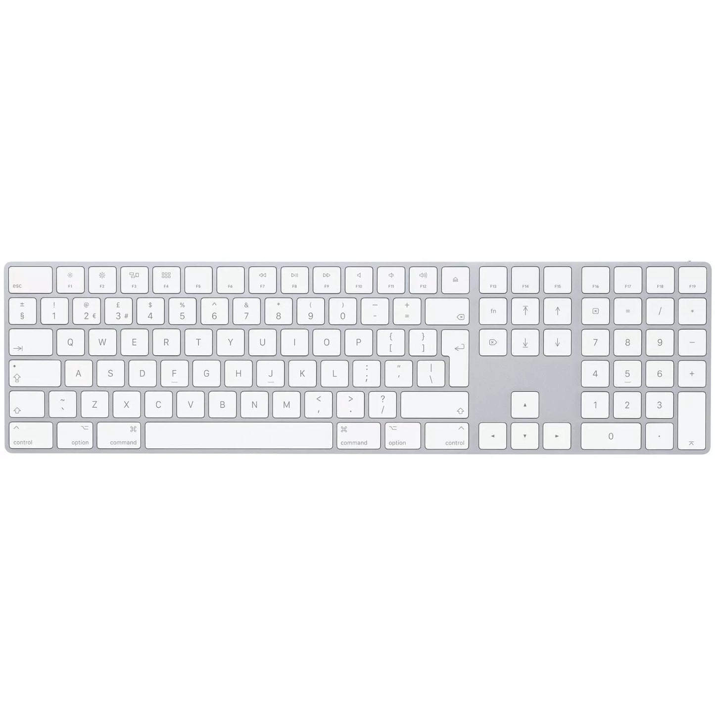 Full Size Numeric Wireless Apple Magic Keyboard