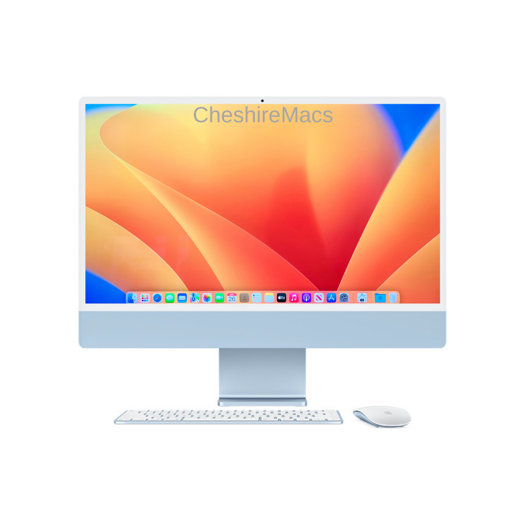 iMac 24 inch with Apple M1 Chip, 16gb, 2TB Flash, 8-Core GPU - Blue